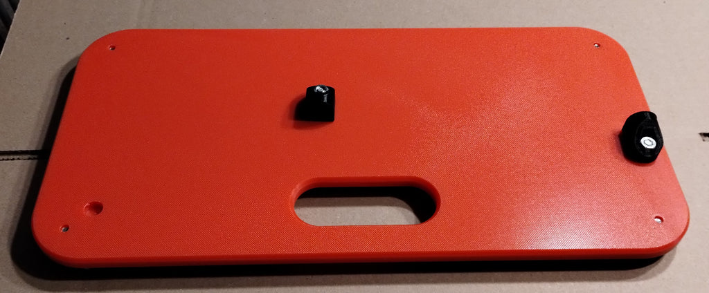 Deluxe Plastic Base w/ Rubber Feet, angle brackets & BRB magnets