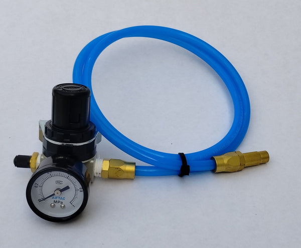 Adjustable Pressure Regulator with Pressure Gauge